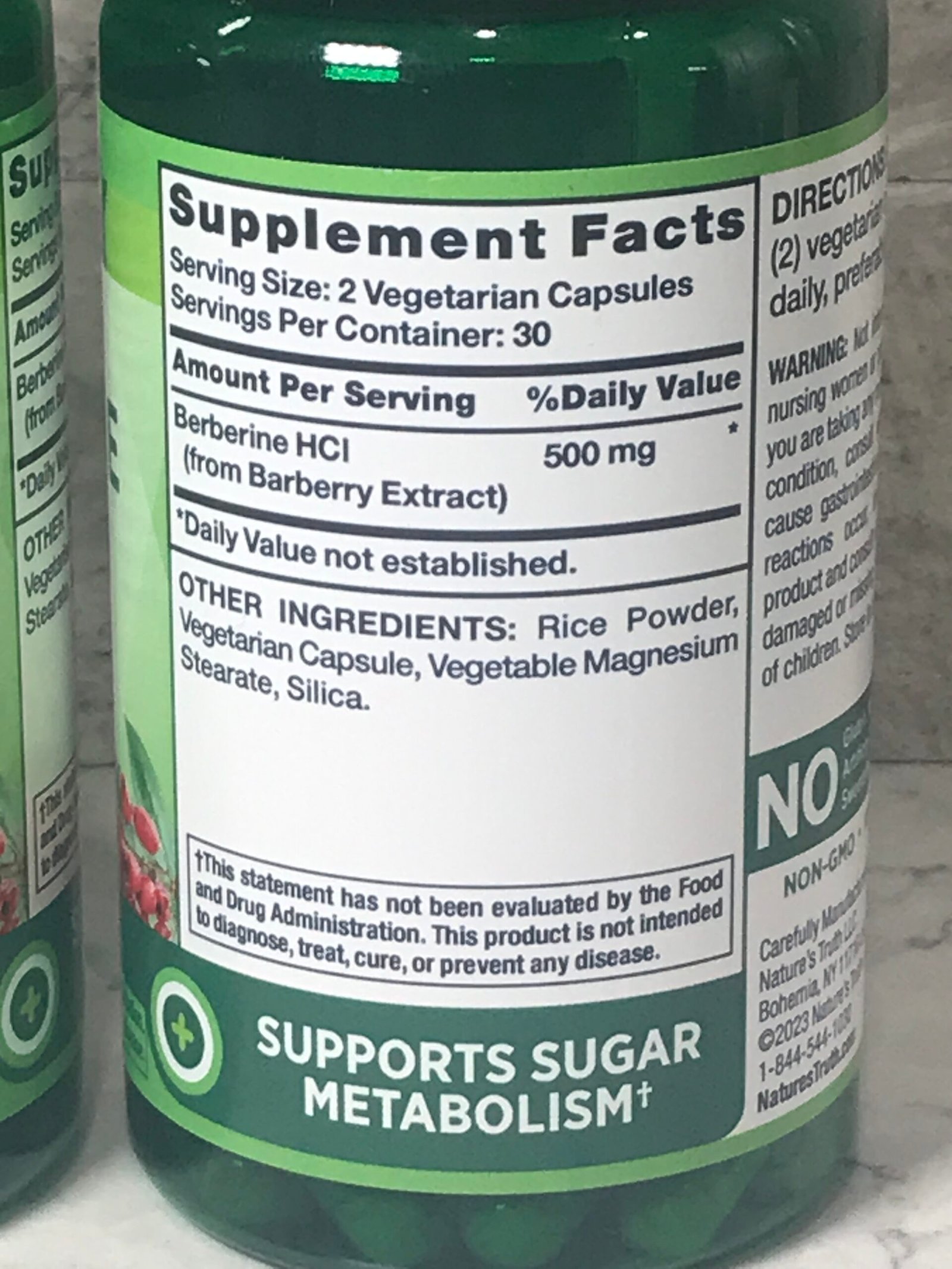 nature’s truth advanced berberine hci (for: type 2 diabetes +) 2pack nature’s truth advanced berberine hci (for: type 2 diabetes +) 2pack
