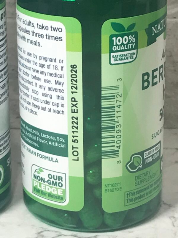 nature’s truth advanced berberine hci (for: type 2 diabetes +) 2pack